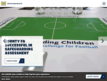 Tablet Screenshot of northumberlandfa.com